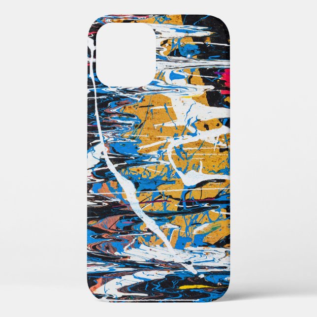 Colourful dripping paint: graffiti wall. Case-Mate iPhone case (Back)