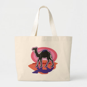 Colourful Dromedary Camel Tote Bags