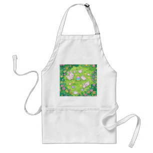 Colourful Easter Bunnies Standard Apron