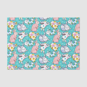 Colourful Easter Bunnies Tissue Paper