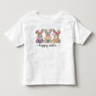 Colourful Easter Bunnies Toddler T-Shirt