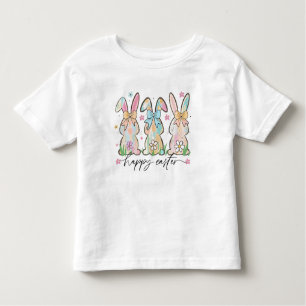Colourful Easter Bunnies Toddler T-Shirt
