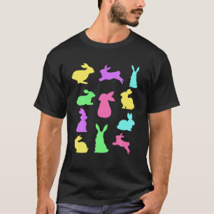 Colourful Easter Bunny Costume Easter Bunnies Kids T-Shirt