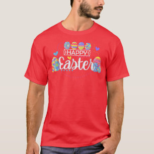 Colourful Easter Eggs Girls Women T-Shirt