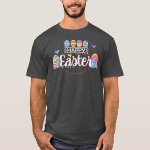 Colourful Easter Eggs Girls Women  T-Shirt