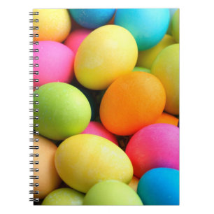 Colourful Easter Eggs Notebook