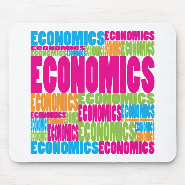 Colourful Economics Mouse Pad (Front)