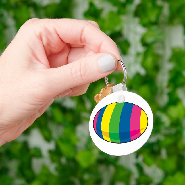 Colourful Egg Key Ring (Creator Uploaded)