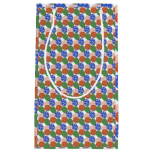 Colourful Egg Patterned Small Gift Bag
