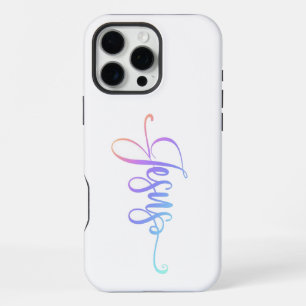 Colourful Elegant Faith iPhone 16 Pro Max Case