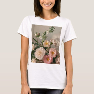 Colourful Elegant vintage-inspired flowers  T-Shirt