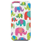 Colourful elephant kids pattern iphone 5 case