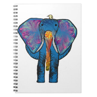 Colourful Elephant notebook