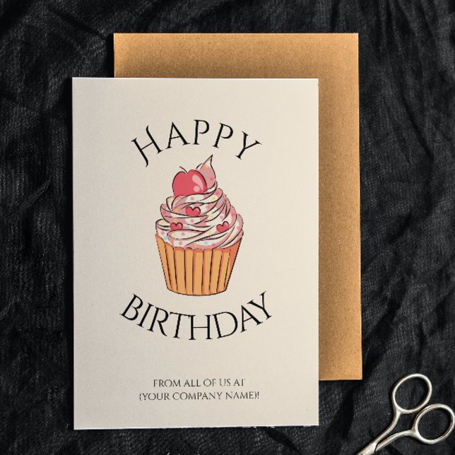 Colourful employee colleague boss birthday card (Creator Uploaded)