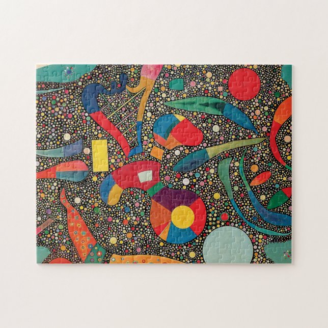Colourful Ensemble by Wassily Kandinsky Jigsaw Puzzle (Horizontal)