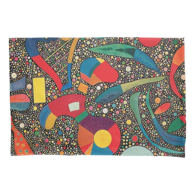 Colourful Ensemble by Wassily Kandinsky   Pillowcase (Front)
