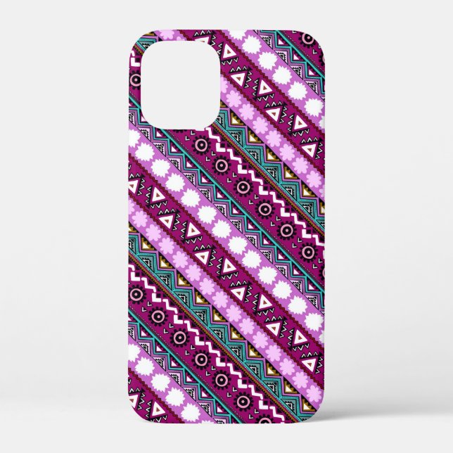 Colourful ethnic patterns design Case-Mate iPhone case (Back)