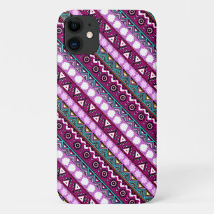 Colourful ethnic patterns design iPhone 11 case