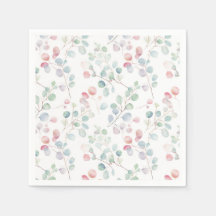 Colourful Eucalyptus Foliage Paper
