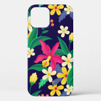 Colourful Exotic Floral Pattern-23021