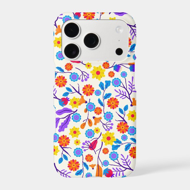 Colourful Exotic Floral Pattern-23146 (Back)