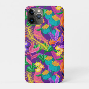 Colourful Exotic Floral Pattern-23148 iPhone 11 Pro Case