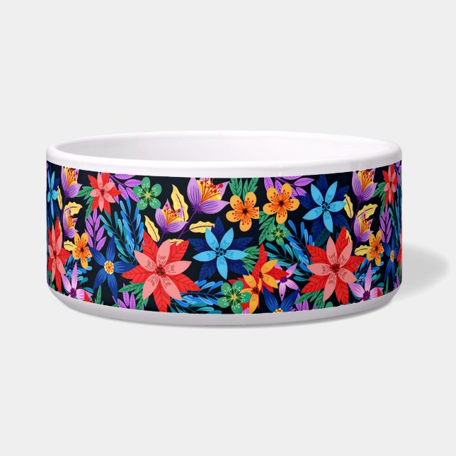 Colourful Exotic Floral Pattern-68578 (Front)