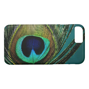 Colourful Exotic Peacock Feather Modern iPhone 8/7 Case