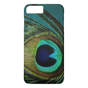 Colourful Exotic Peacock Feather Modern iPhone 8 Plus/7 Plus Case