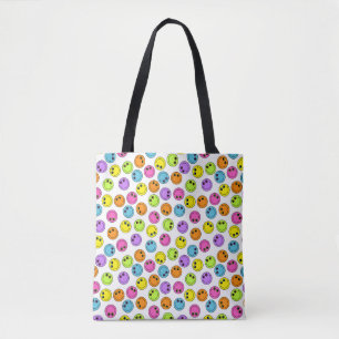 Colourful Faces Tote Bag
