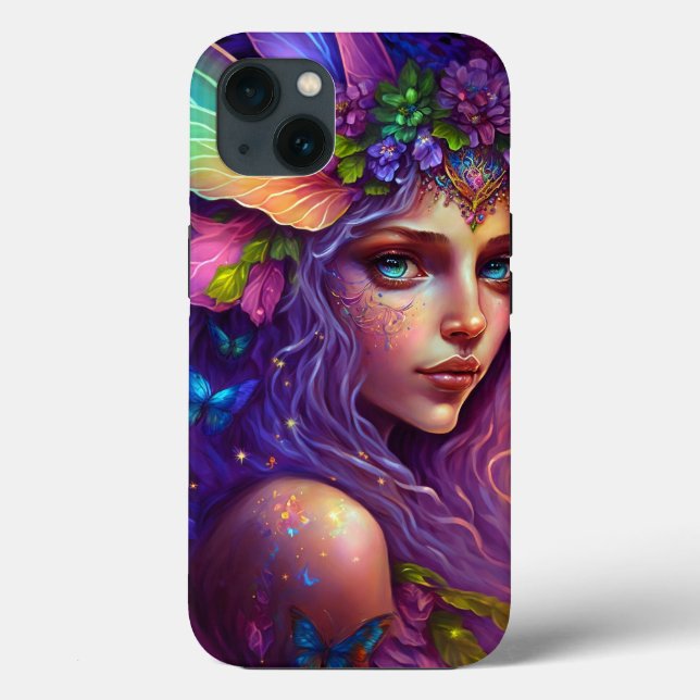 Colourful Fairy Fantasy Art Case-Mate iPhone Case (Back)