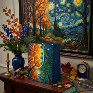 Colourful Fall Forest Gift Bag
