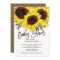 Colourful Fall Sunflowers Neutral Baby Shower