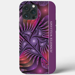 Colourful Fantasy Abstract Modern Fractal Art Name iPhone 13 Pro Max Case