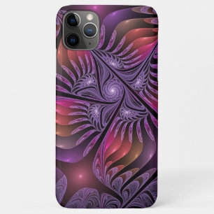Colourful Fantasy Abstract Trippy Purple Fractal iPhone 11 Pro Max Case