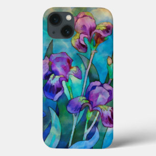 Colourful Fantasy Irises    iPhone 13 Case