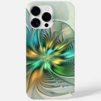 Colourful Fantasy Modern Abstract Flower Fractal