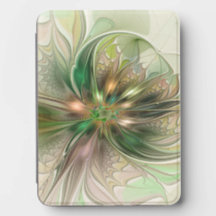 Colourful Fantasy Modern Abstract Fractal Flower