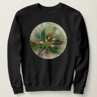 Colourful Fantasy Modern Abstract Fractal Flower