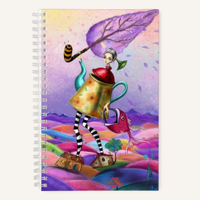 Colourful Fantasy Notebook (Front)