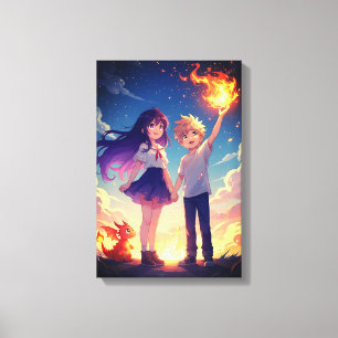 Colourful Fantasy Wall Art for Kids