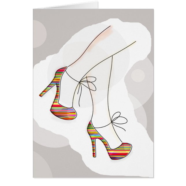 Colourful fashion shoes (Front)