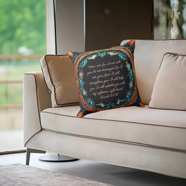 Colourful Faux Glass Customisable  Cushion (Creator Uploaded)