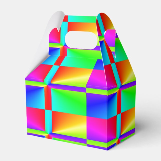 Colourful Favour Box (Front Side)