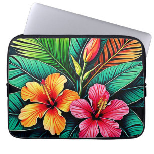Colourful Feelings: Abstract Face Laptop Sleeve
