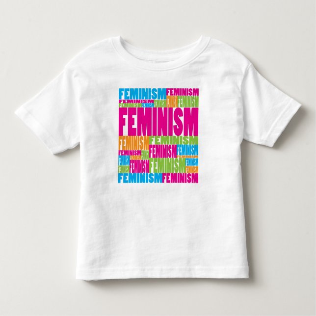 Colourful Feminism Toddler T-Shirt (Front)