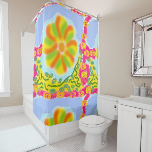 Colourful Festival Shower Curtain