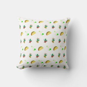 Colourful Festive Cinco de Mayo 2025 Dancing Cactu Cushion