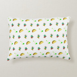 Colourful Festive Cinco de Mayo 2025 Dancing Cactu Decorative Cushion
