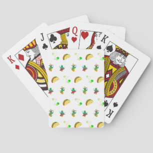 Colourful Festive Cinco de Mayo 2025 Dancing Cactu Playing Cards